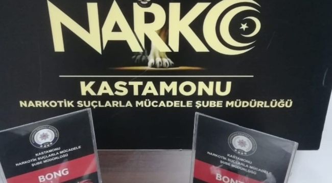 Kastamonu'da uyuşturucuyla yakalanan şahıs gözaltına alındı