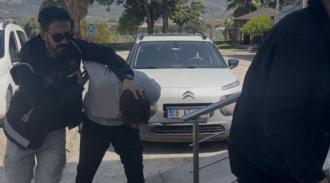 Milas'ta yaşanan kovalamaca sonucu 19 yıl hapis cezası bulunan şahıs yakalandı