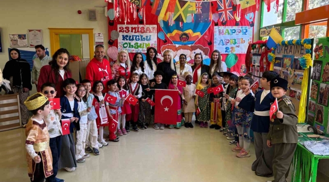 Minik GKV'lilerden muhteşem kortej