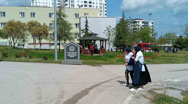 Samsun'da huzurevinde yangın paniği: Huzurevi tahliye edildi