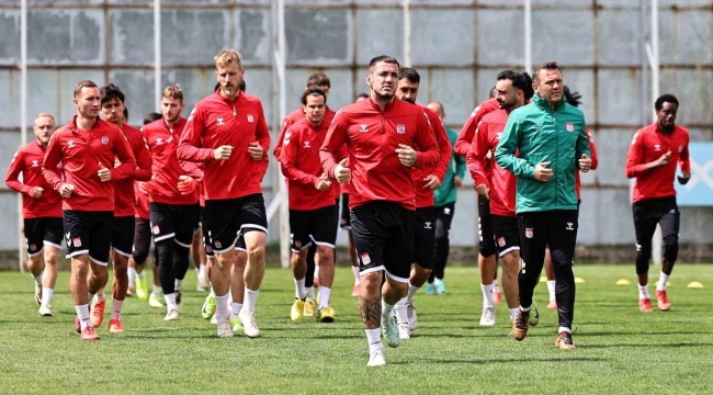 Sivasspor, Antalyaspor maçı hazırlıklarını tamamladı