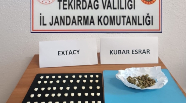 Tekirdağ'da jandarmadan uyuşturucu operasyonları: Çok sayıda madde ele geçirildi