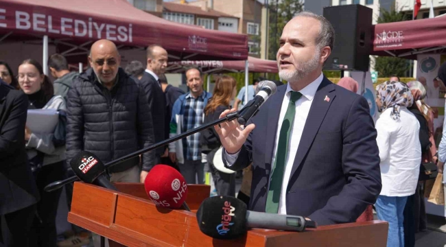 18 üniversite Niğde'de açılan fuarda tanıtıldı