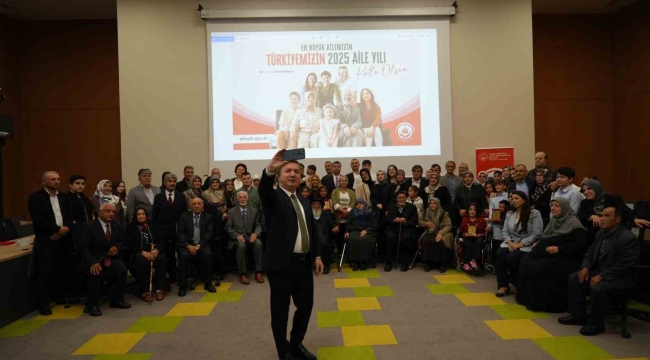 24 örnek aileye şilt takdim edildi