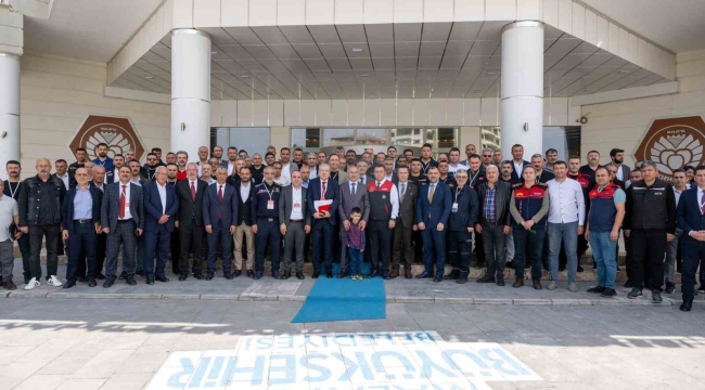 81 ilin itfaiyecileri Malatya'da toplandı