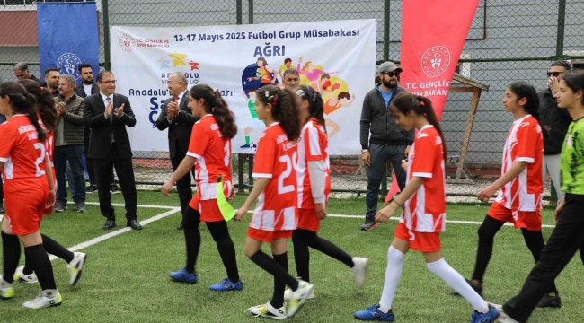 Ağrı'da ANALİG Futbol Grup Müsabakaları başladı