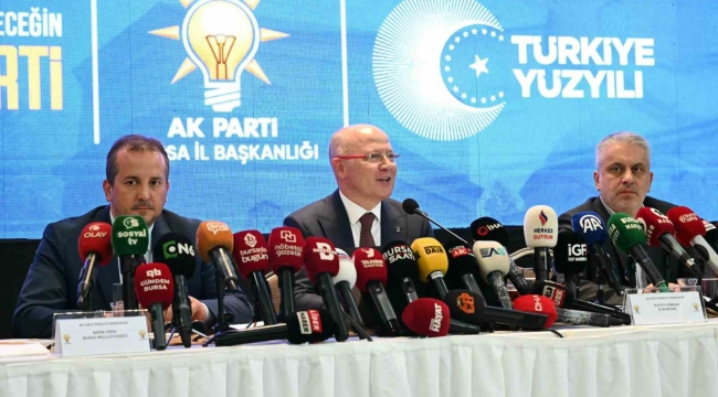 Ak Parti Bursa İl Başkanı Gürkan: