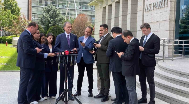 AK Parti Sözcüsü Çelik: "Terörsüz Türkiye süreci bir devlet politikasıdır ve bu çerçevede bütün bu hassasiyetler tüm boyutlarıyla takip edilmektedir"