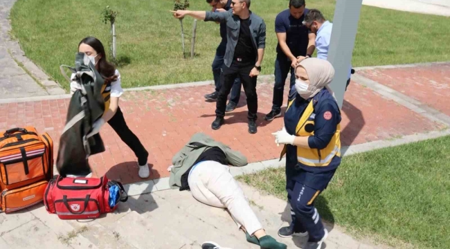 Aksaray'da 28 yaşındaki kadın tabancayla vurulmuş halde bulundu