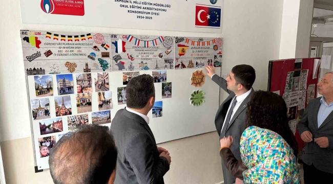 Alaçam'da fen ve sosyal bilimler programı sınıfı açıldı