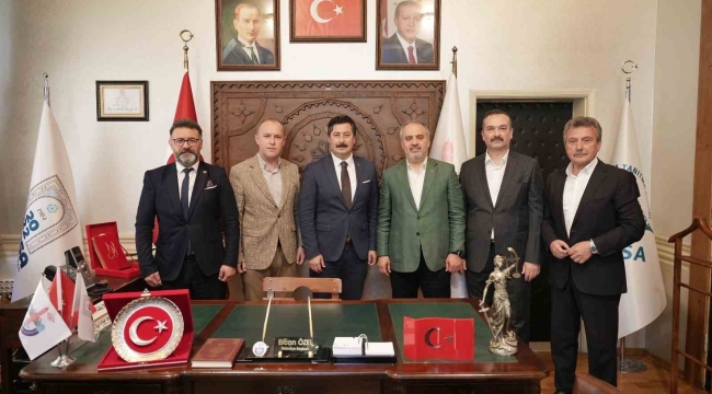 Alinur Aktaş'tan Başkan Özel'e ziyaret