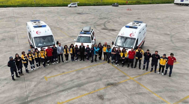 Ambulansların yeni kahramanları: 16 kadın sürücü