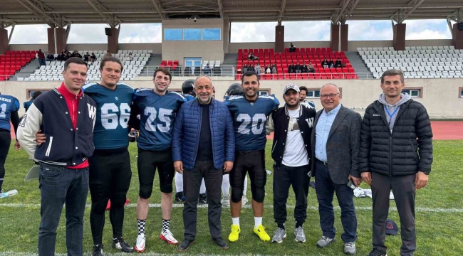 Amerikan Futbolunda heyecan Kocatepe'de yaşandı