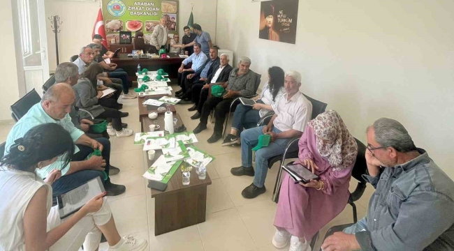 Araban'da, FESAS Projesi Bilgilendirme toplantısı yapıldı