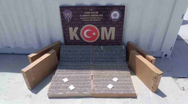 Aydın'da 58 kilogram tütün ele geçirildi