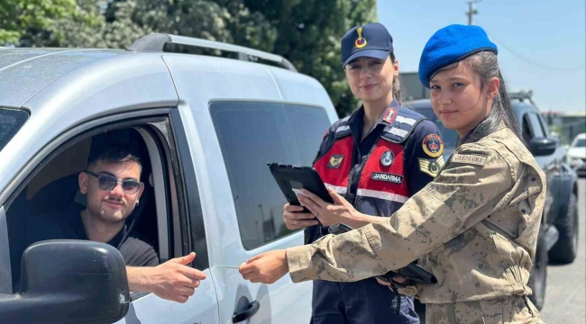 Aydın'da genç kızın jandarma olma hayali gerçeğe dönüştü