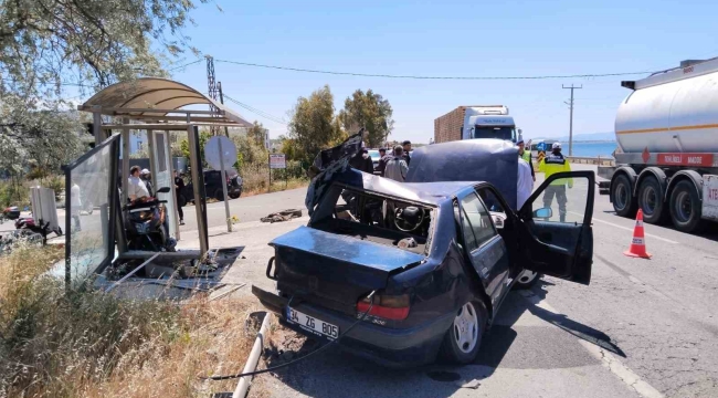 Ayvalık'ta makas faciası: 4 yaralı