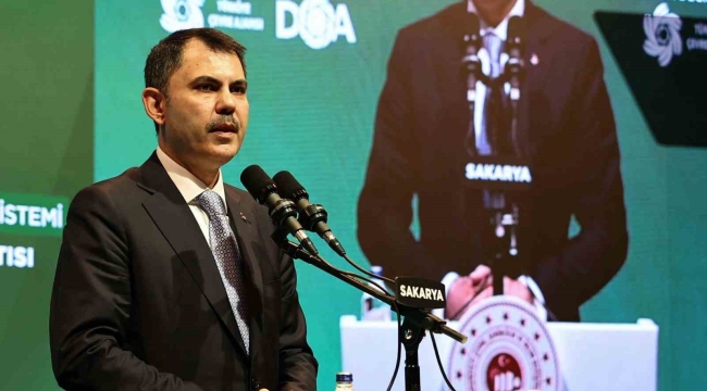 Bakan Kurum: "Depozito sisteminin yüzde 100 uygulanması demek, ülkemize her yıl 500 milyon Euro'dan fazla ekonomik katkı demek"