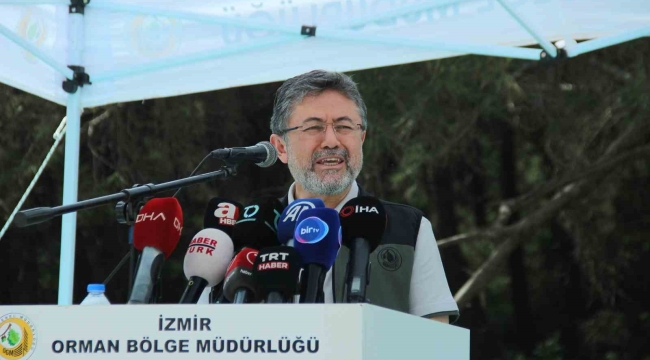 Bakan Yumaklı İzmir'de konuştu: "Yangın, çıkmak için sebep arıyor"