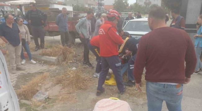 Balıkesir'de çift taraflı trafik kazası: 2 yaralı