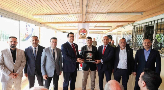 Başkan Yılmaz'dan teknik adamlara moral ziyareti