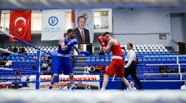 Bayburt'ta 'Boks Turnuvası' düzenlendi