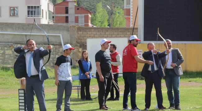 Bayburt'ta 'Okçuluk Turnuvası' düzenlendi