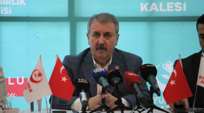 BBP Genel Başkanı Destici: "İki suç için idam cezası geri getirilmelidir"