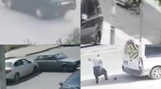 Bir haftada aynı caddede 3 kaza