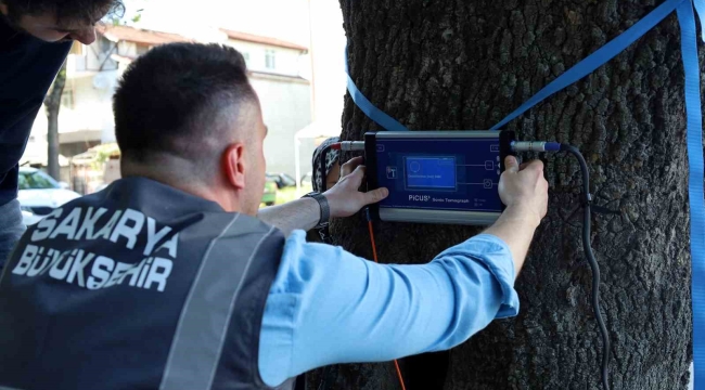 Bu cihaz Sakarya'da yeşil cennetin tomografisini çekecek