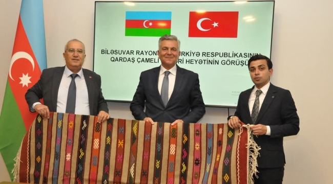 Çameli heyeti kardeş ülke Azerbaycan'da temaslarda bulundu