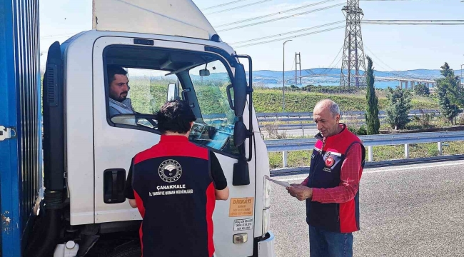 Çanakkale'de kurban bayramı öncesi hayvan denetimleri devam ediyor