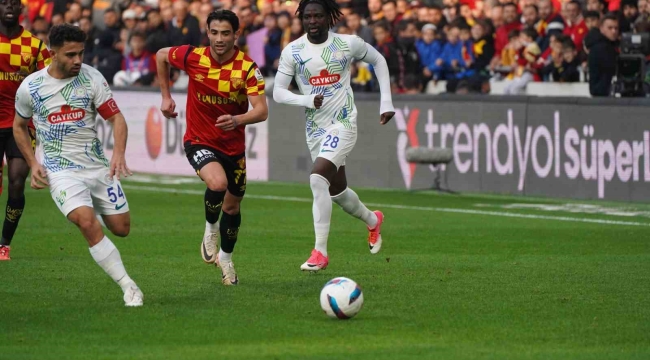 Çaykur Rizespor ile Göztepe 14. randevuda
