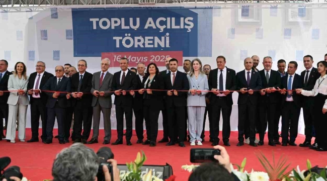 CHP Genel Başkanı Özel, Başkan Günel'in projelerini övdü