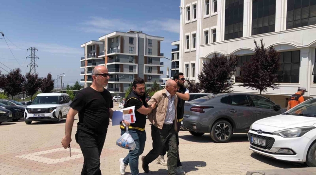 Cinayet zanlısı adliyeye sevk edildi