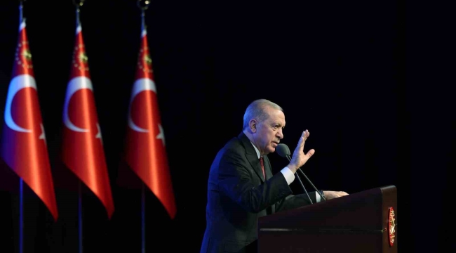 Cumhurbaşkanı Erdoğan: "Arz güvenliği, enerji diplomasisi, kaynak çeşitliliği, sadece teknik meseleler değil, doğrudan milli güvenliğe dair konular olarak görülmeye başlanmıştır."