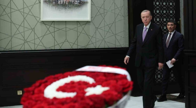 Cumhurbaşkanlığı Kabinesi, Cumhurbaşkanı Recep Tayyip Erdoğan başkanlığında Beştepe'de toplandı.