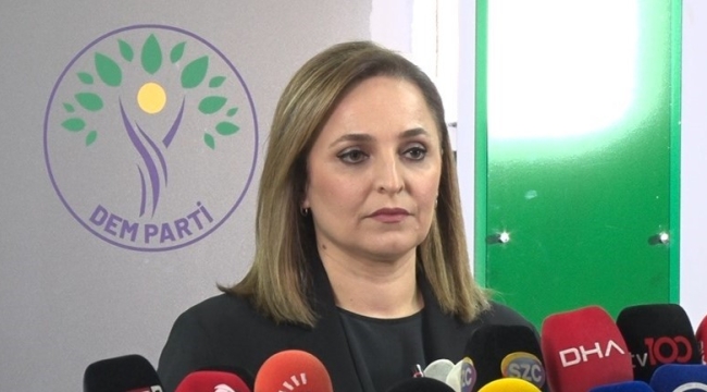 DEM Parti Sözcüsü Doğan: "PKK bugün silahlara veda ettiğini duyurdu"
