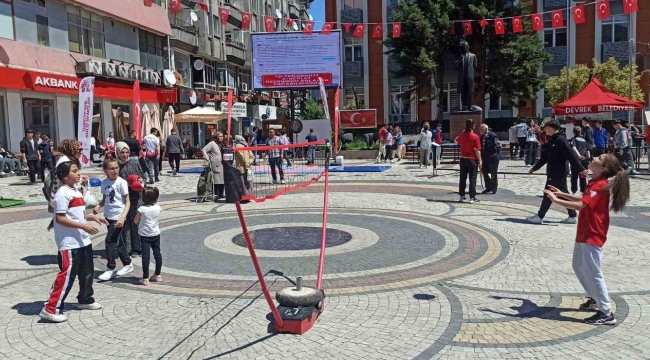 Devrek'te düzenlenen spor etkinlikleri büyük ilgi gördü