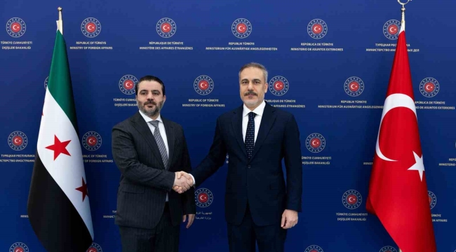 Dışişleri Bakanı Fidan, Suriyeli mevkidaşıyla bir araya geldi
