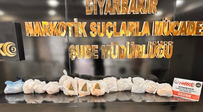 Diyarbakır'da Nisan ayında narkotik operasyonlarında 70 şüpheli tutuklandı