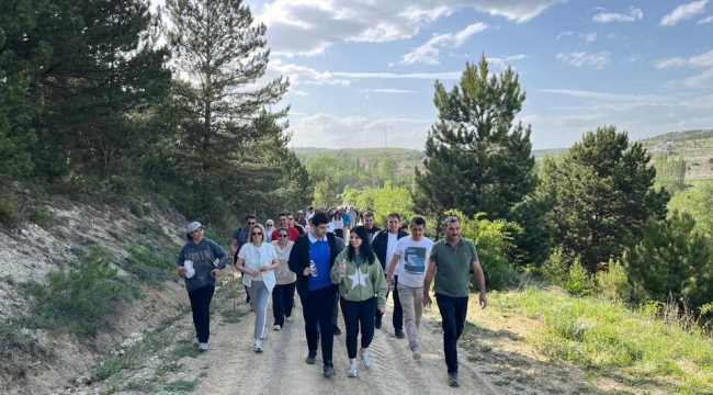 Dumlupınar'da "Adım Adım Sağlık" yürüyüşü