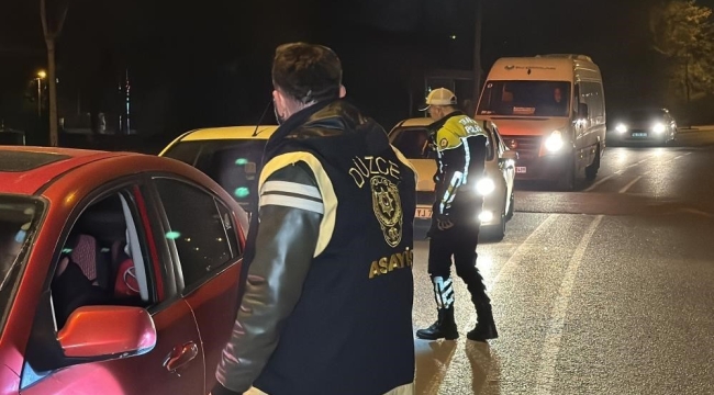 Düzce'de aranan 74 şahıs yakalandı