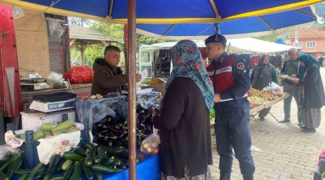 Eğirdir Jandarmasından "dikkat hırsız var" eğitimi