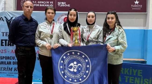 Elazığ masa tenisinde 1. Lige yükseldi