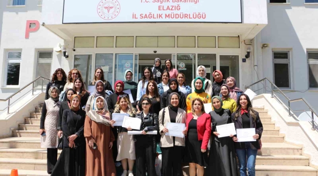 Elazığ'da Gebe Okulu eğitimleri sürüyor