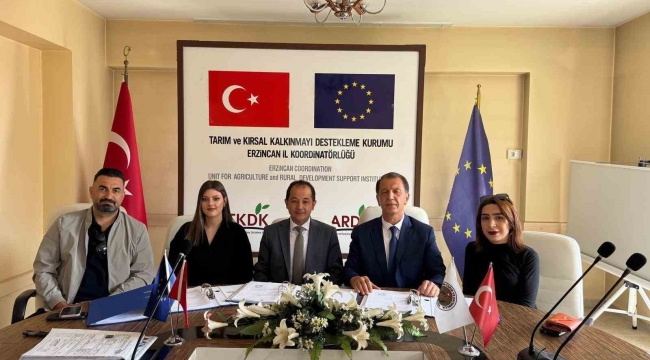 Erzincan Toplu Sera Bölgesine 22 milyon 568 bin 400 TL değerinde yatırım