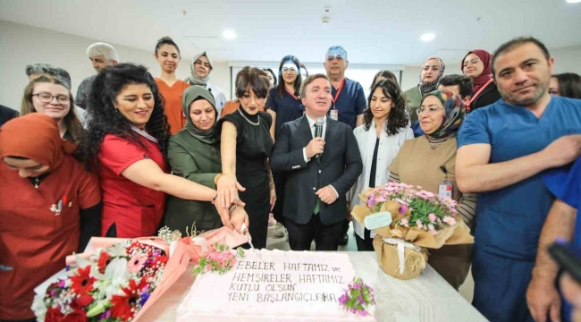 Erzincan'da Ebeler ve Hemşireler Haftası kutlandı