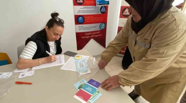 Fındık fabrikası çalışanların kilolarını ölçtüler