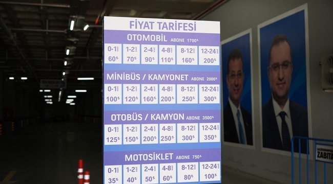 Gaziosmanpaşa'da 800 araçlık otopark hizmete açıldı